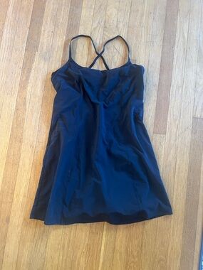 OFFLINE by Aerie built in shorts dress - black